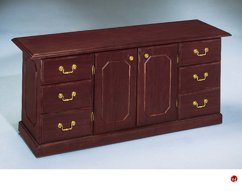 The Office Leader. 10451 Traditional Laminate 66" Storage Credenza