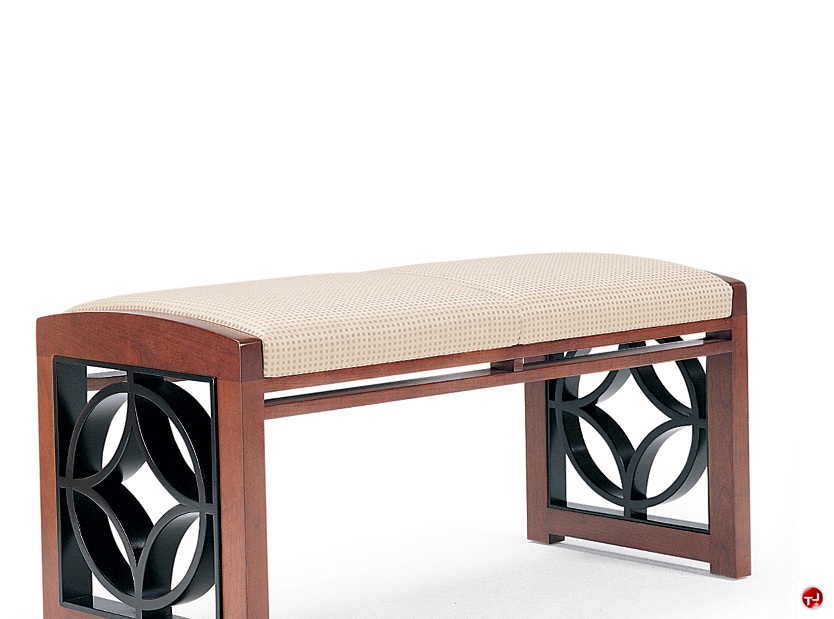 The Office Leader. David Edward Encore Reception Lounge Lobby 2 Seat Bench