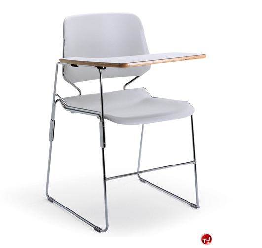 The Office Leader. KI Matrix Tablet Arm Sled Base Poly Chair