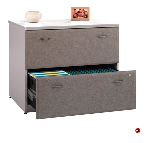 The Office Leader. ADES 36" 2 Drawer Lateral Laminate File