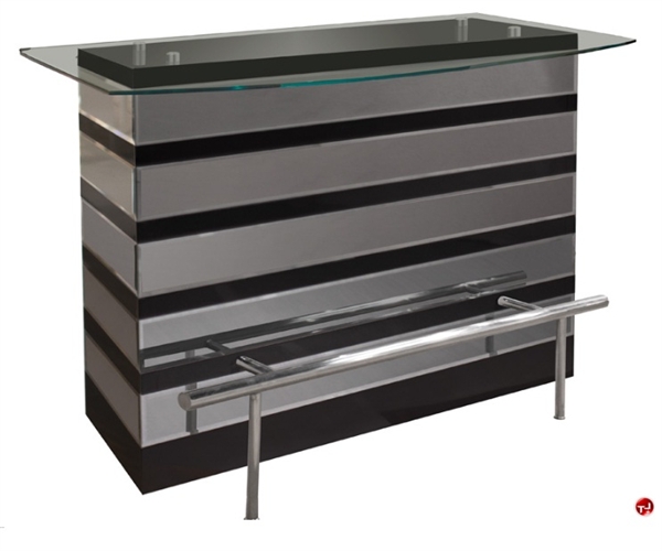The Office Leader. COX Contemporary Glass Top Bar Center