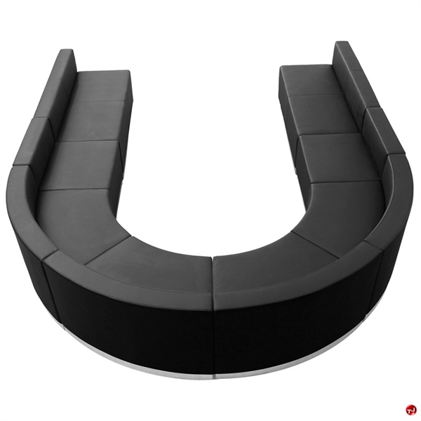 The Office Leader. Brato Contemporary Lobby Lounge Modular Curve Bench