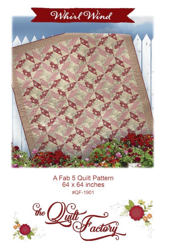 Whirlwind Quilt Pattern from the Quilt Factory The Olde World Quilt