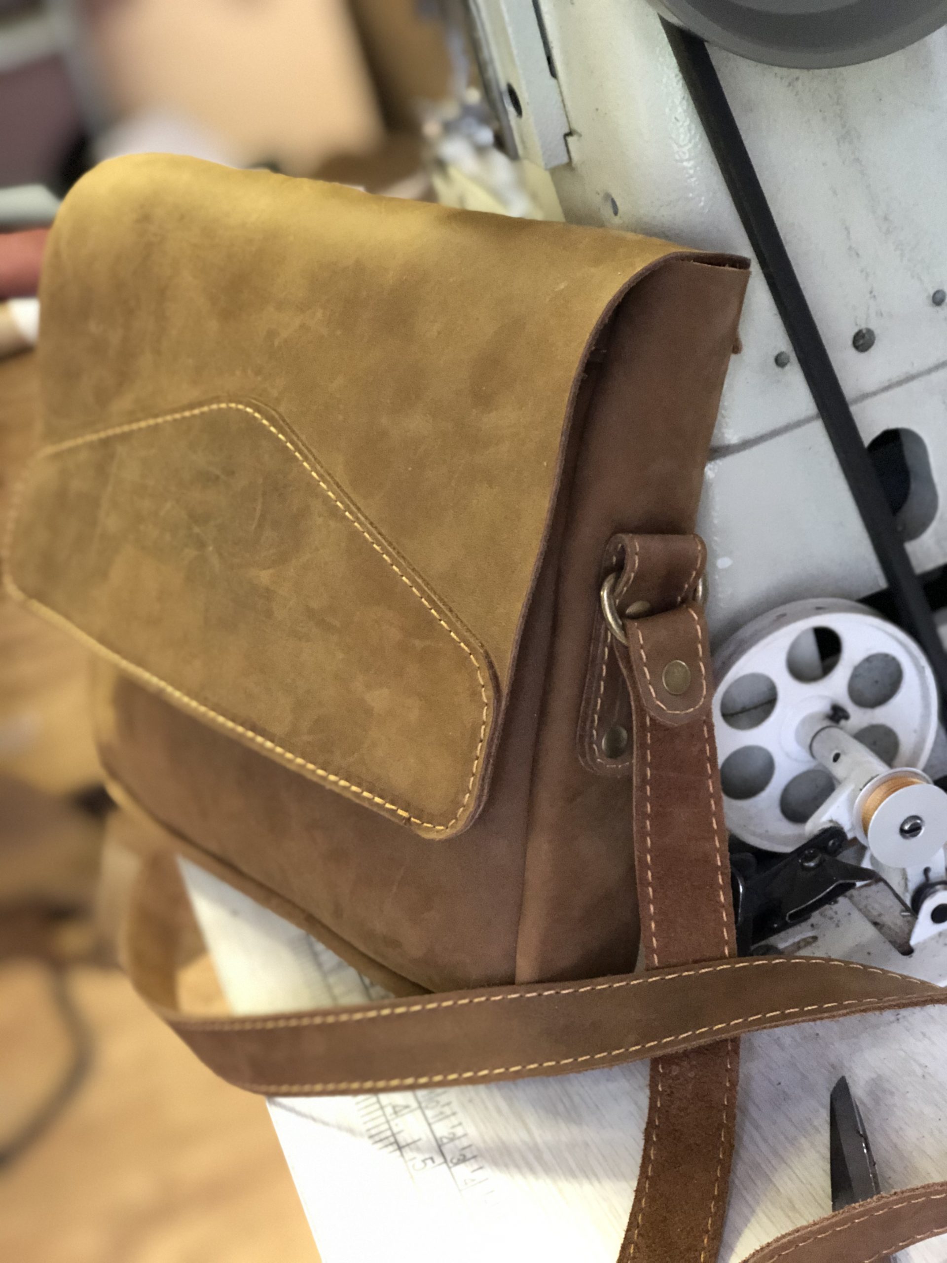 Crossbody Sling Pouch to The Oldfangled Leather Co