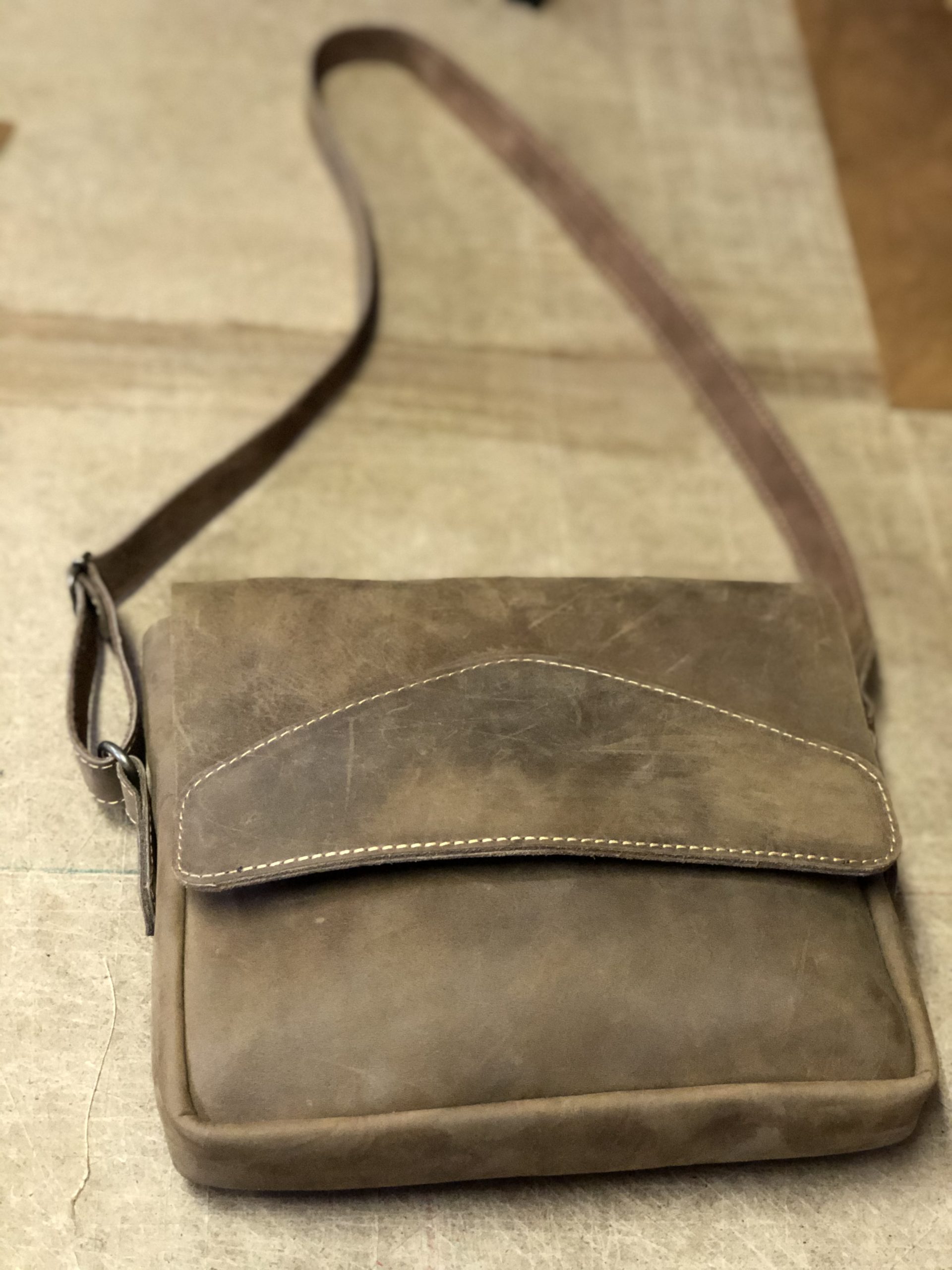 Crossbody Sling Pouch to The Oldfangled Leather Co