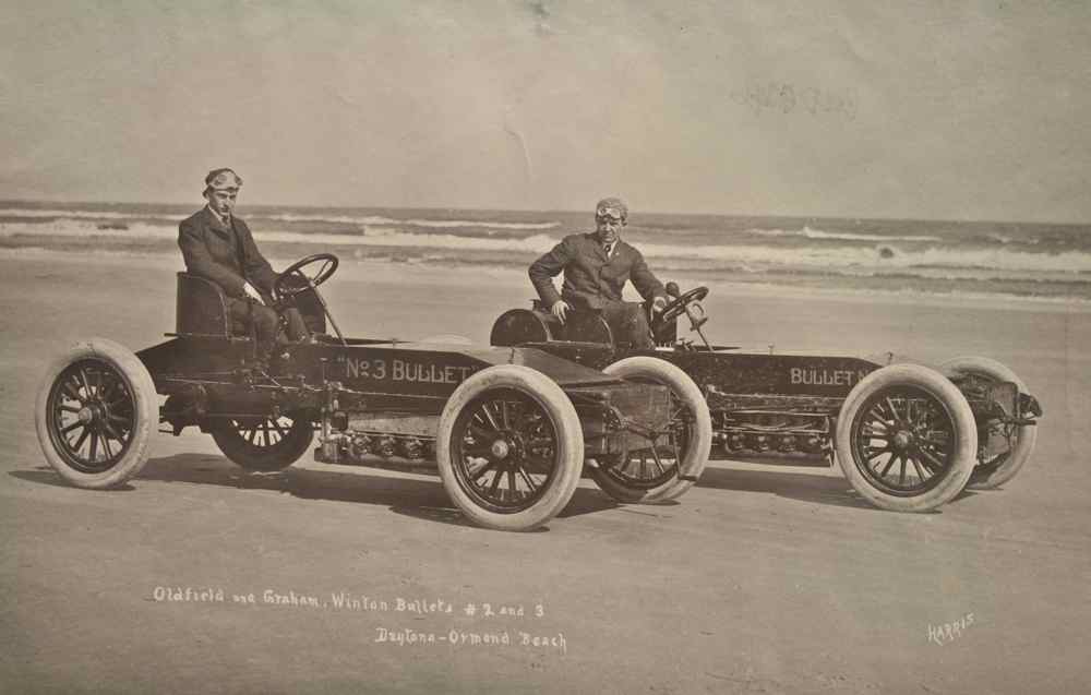 The Winton Bullets No. 2 and No. 3 on Ormond Beach The Old Motor