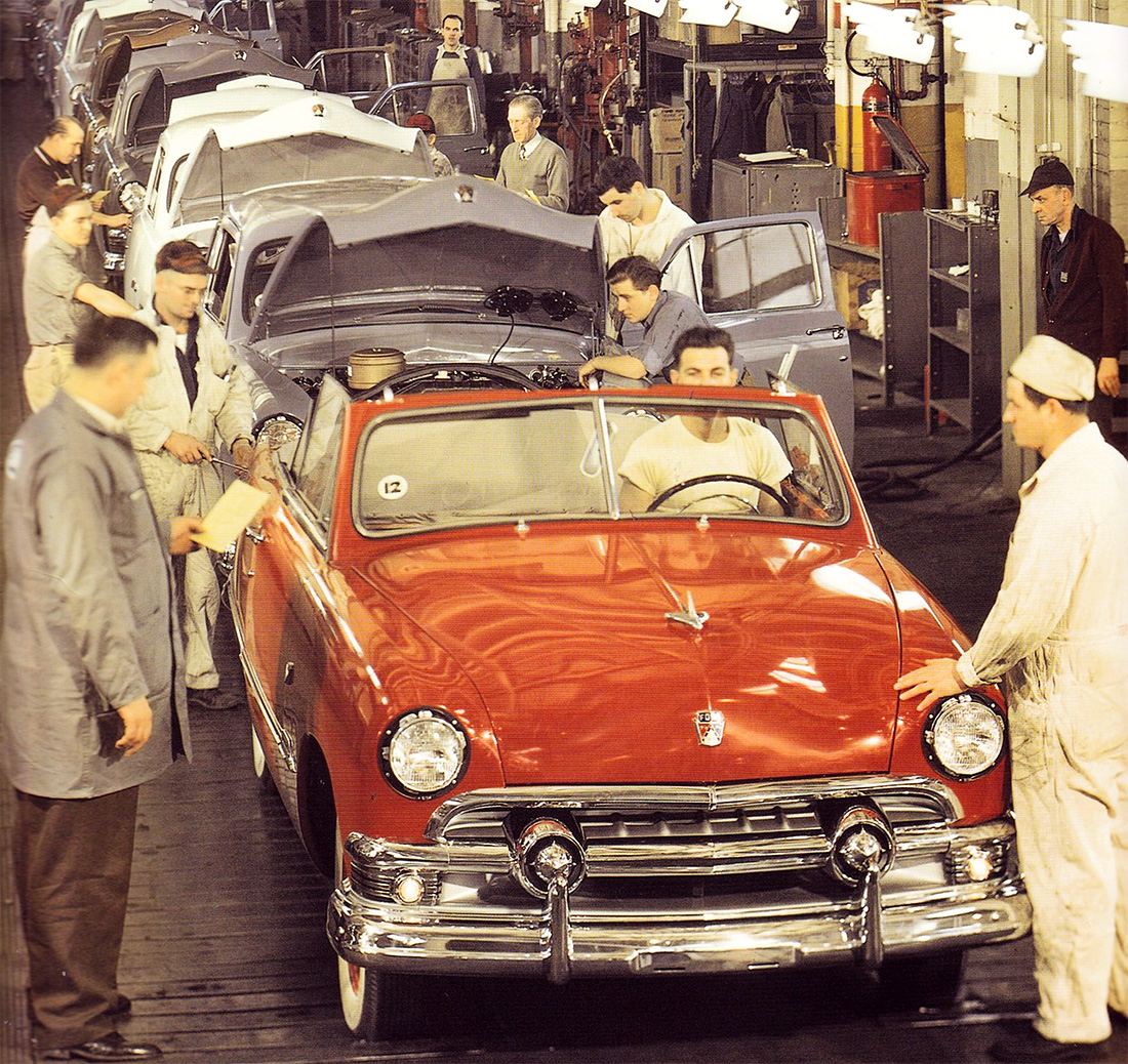 1950s Ford Motor Company Assembly Line Images LaptrinhX / News