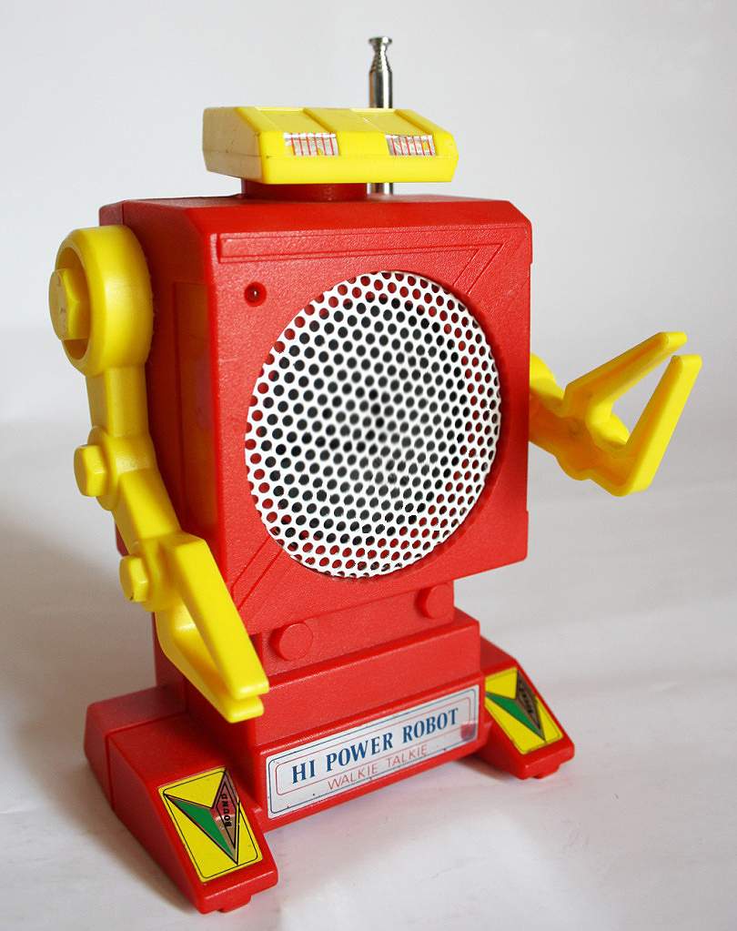 Robotic Walkie Talkie - Hi Power Robot - The Old Robots Web Site