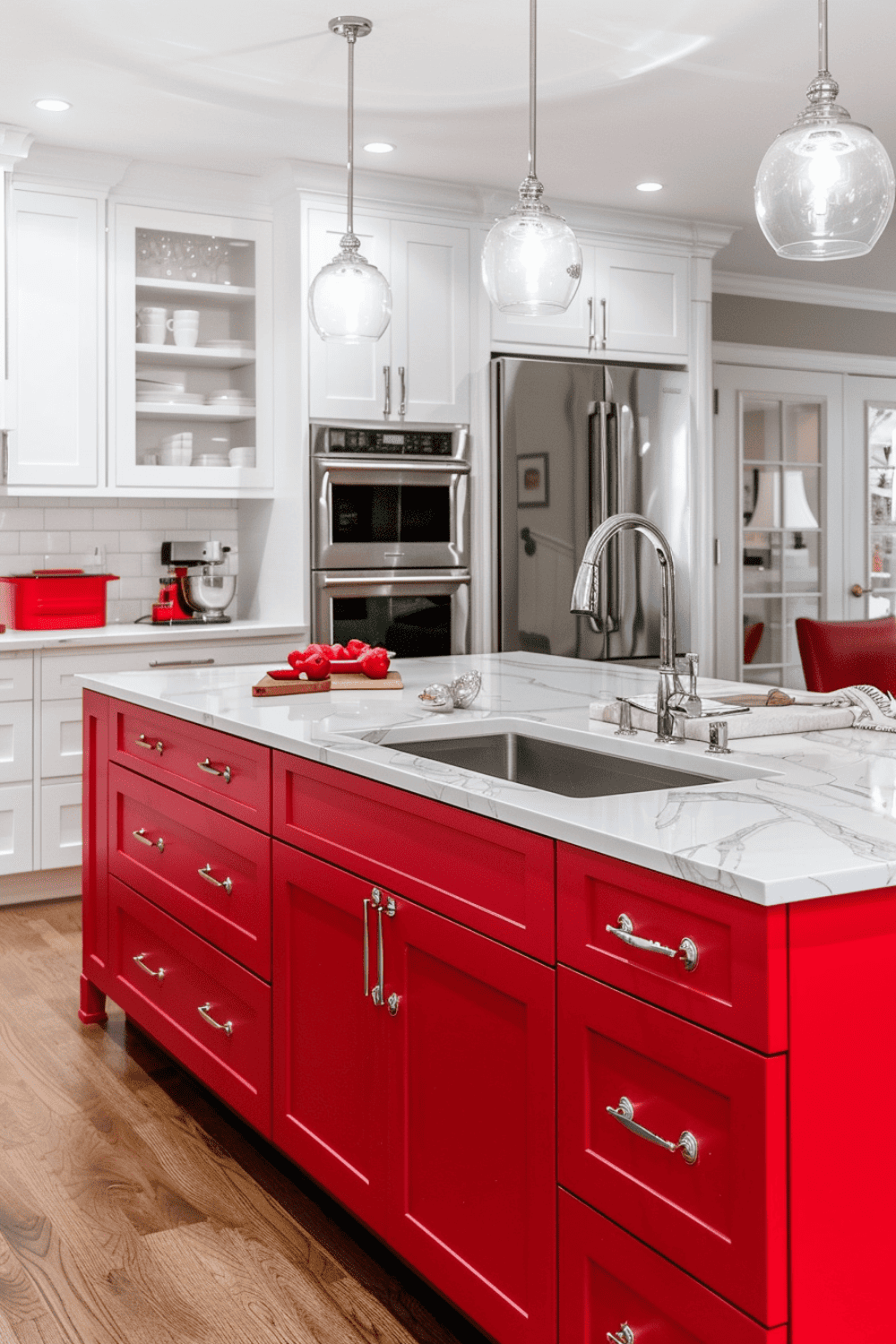 18 Red Kitchens Injecting Splashes Of Passion To Your Home Space The