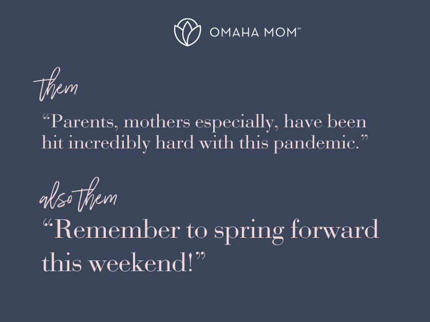 Help Omaha Mom Eliminate Daylight Saving Time!