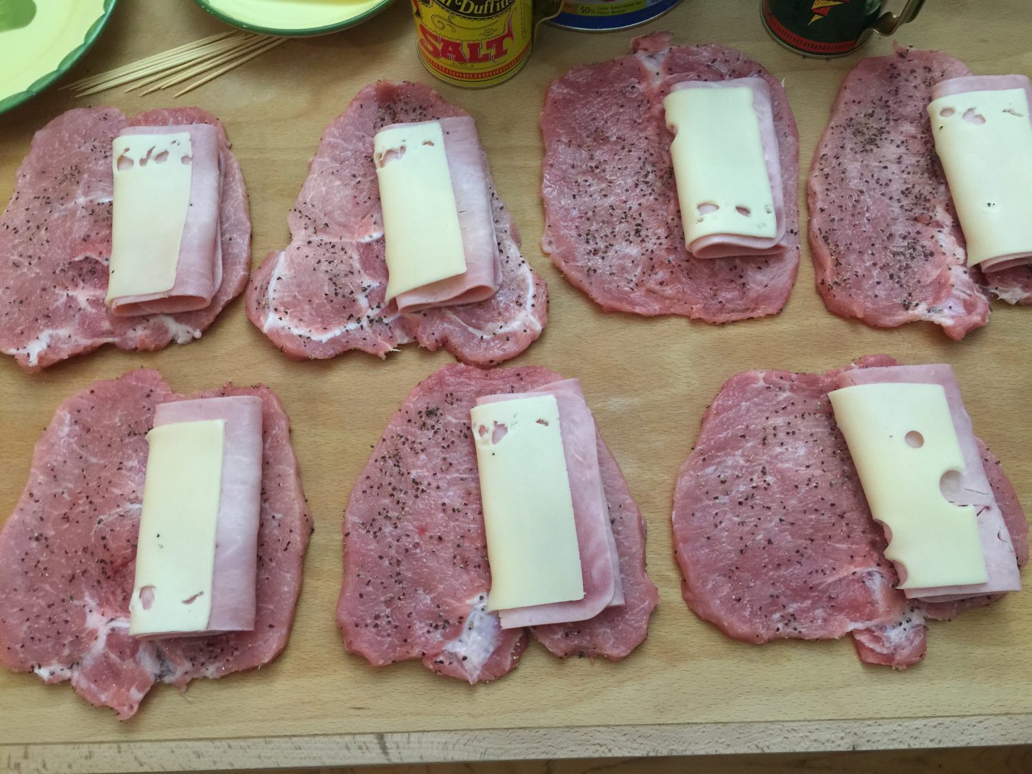 Traditional Cordon Bleu German Recipe Pork, Chicken, Turkey or Veal