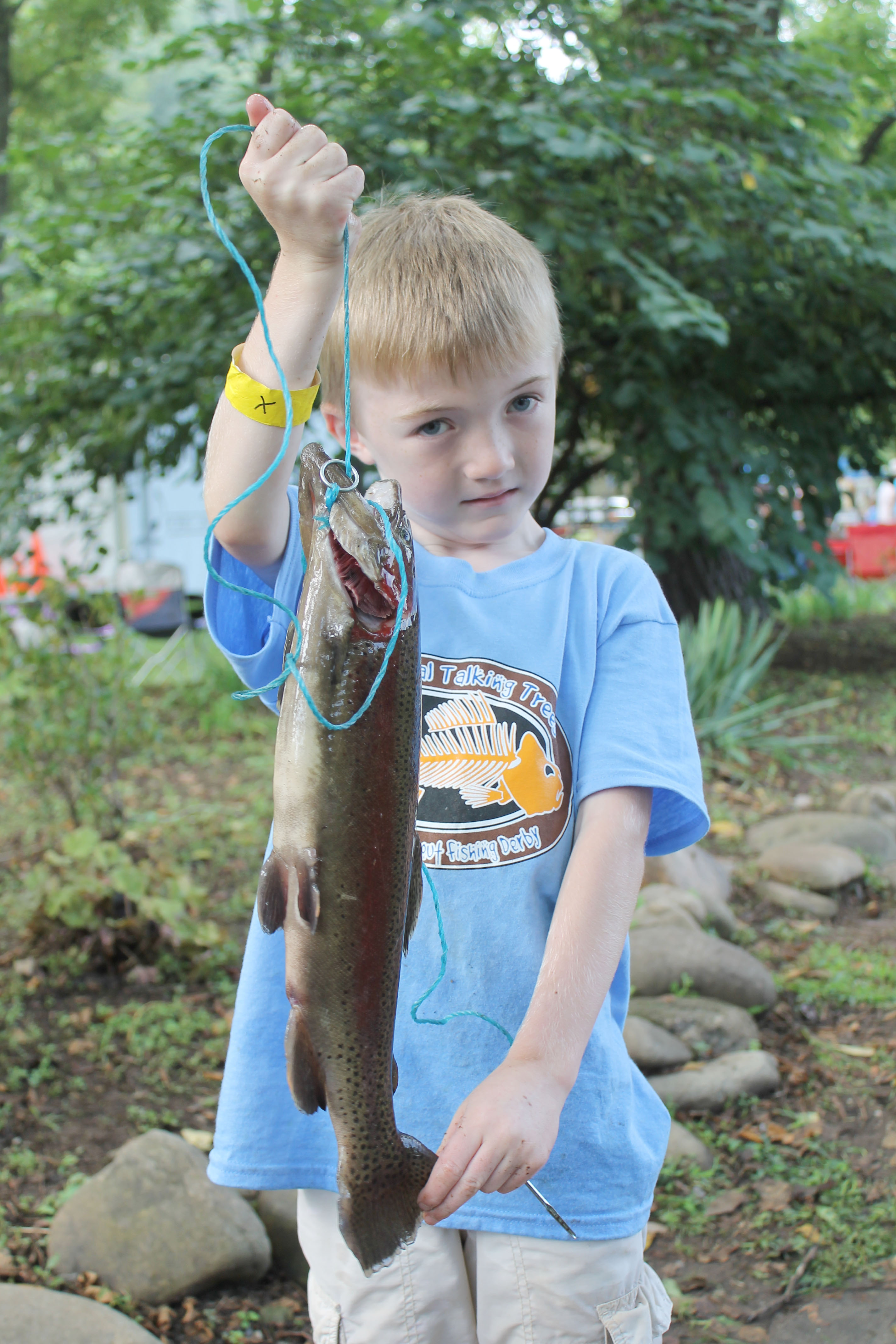 See 70 photos from the 11th Annual Talking Trees Trout Derby The