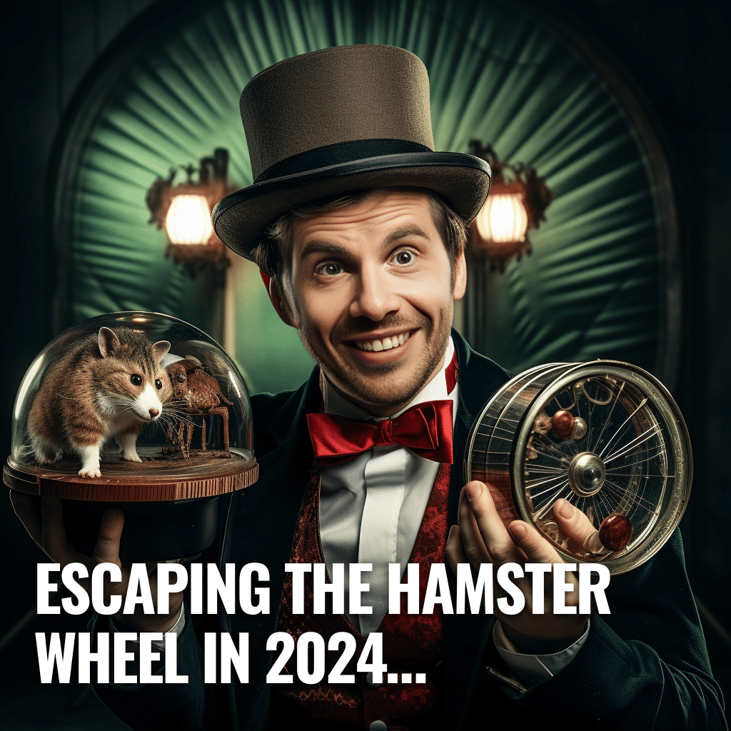 Escaping the hamster wheel in 2024… One Man Empire