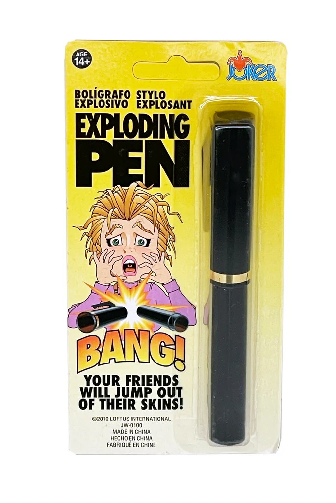 Exploding Pen The One Stop Fun Shop