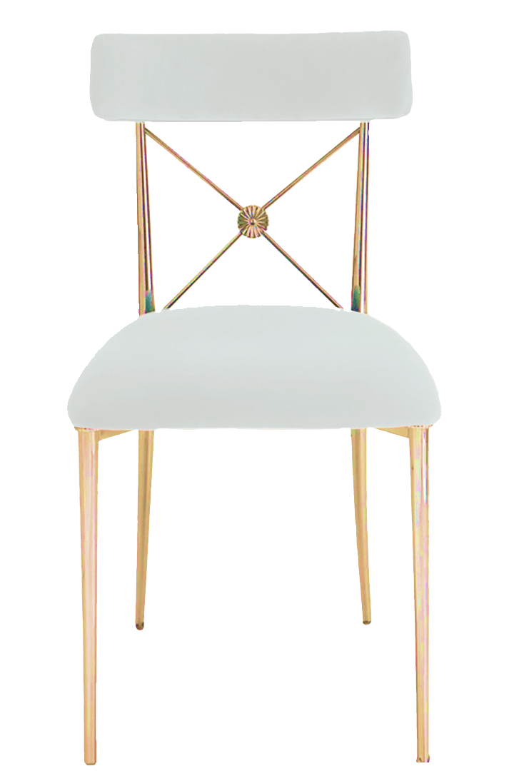 Regency Gold in White Theoni Collection