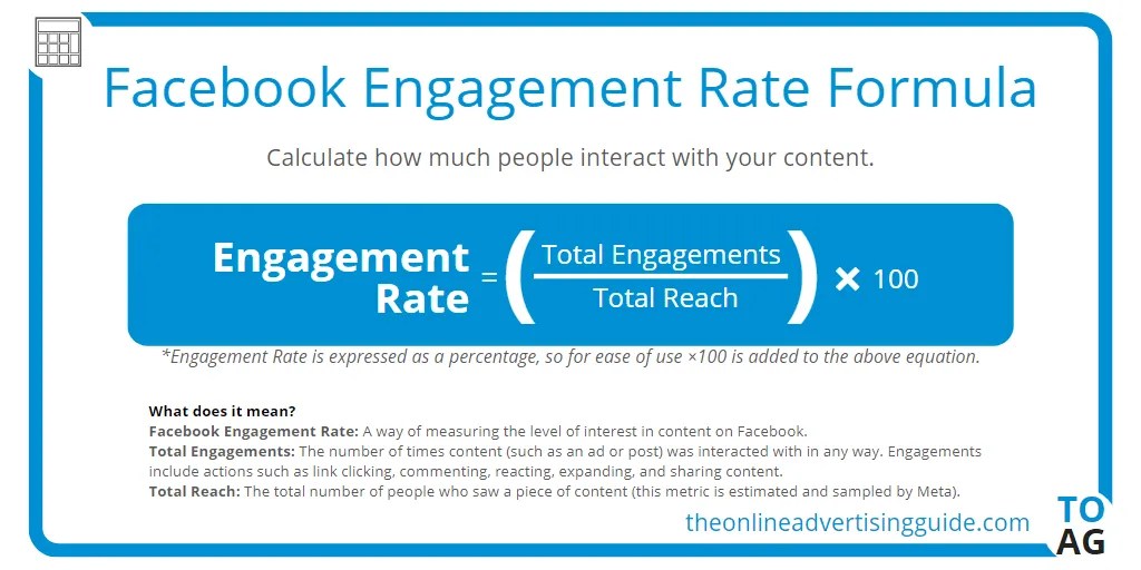 Facebook Engagement Rate Calculator