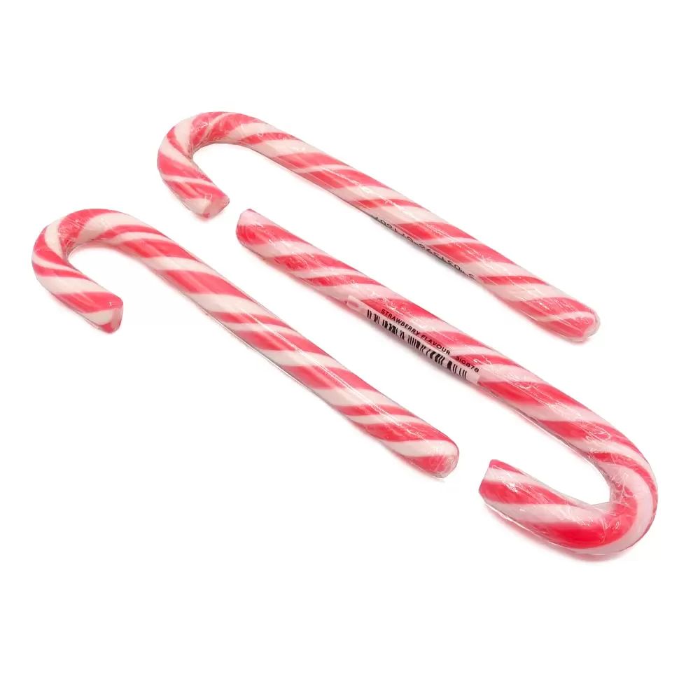 Strawberry Candy Cane The Online Sweet Shop
