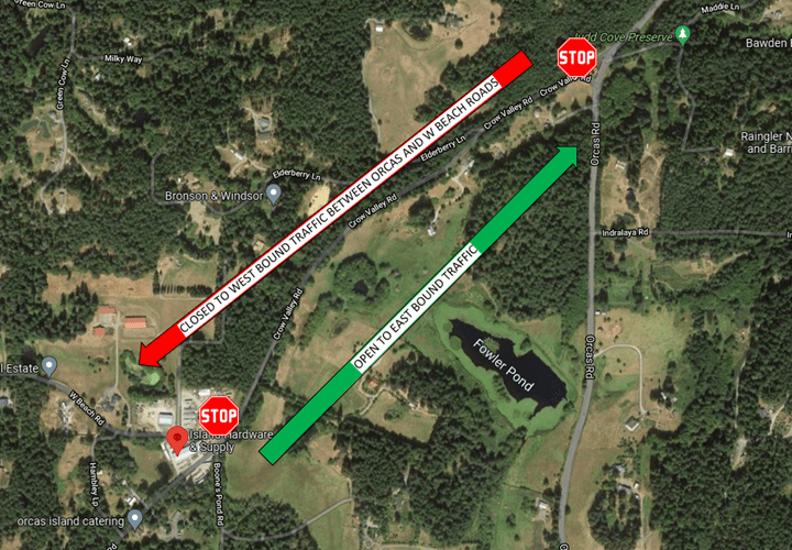 Crow Valley Road is now a 'go' in both directions