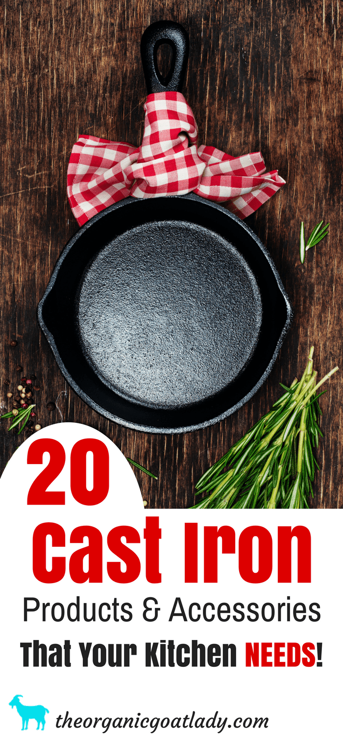 20 More Cast Iron Products And Accessories That You NEED! The Organic