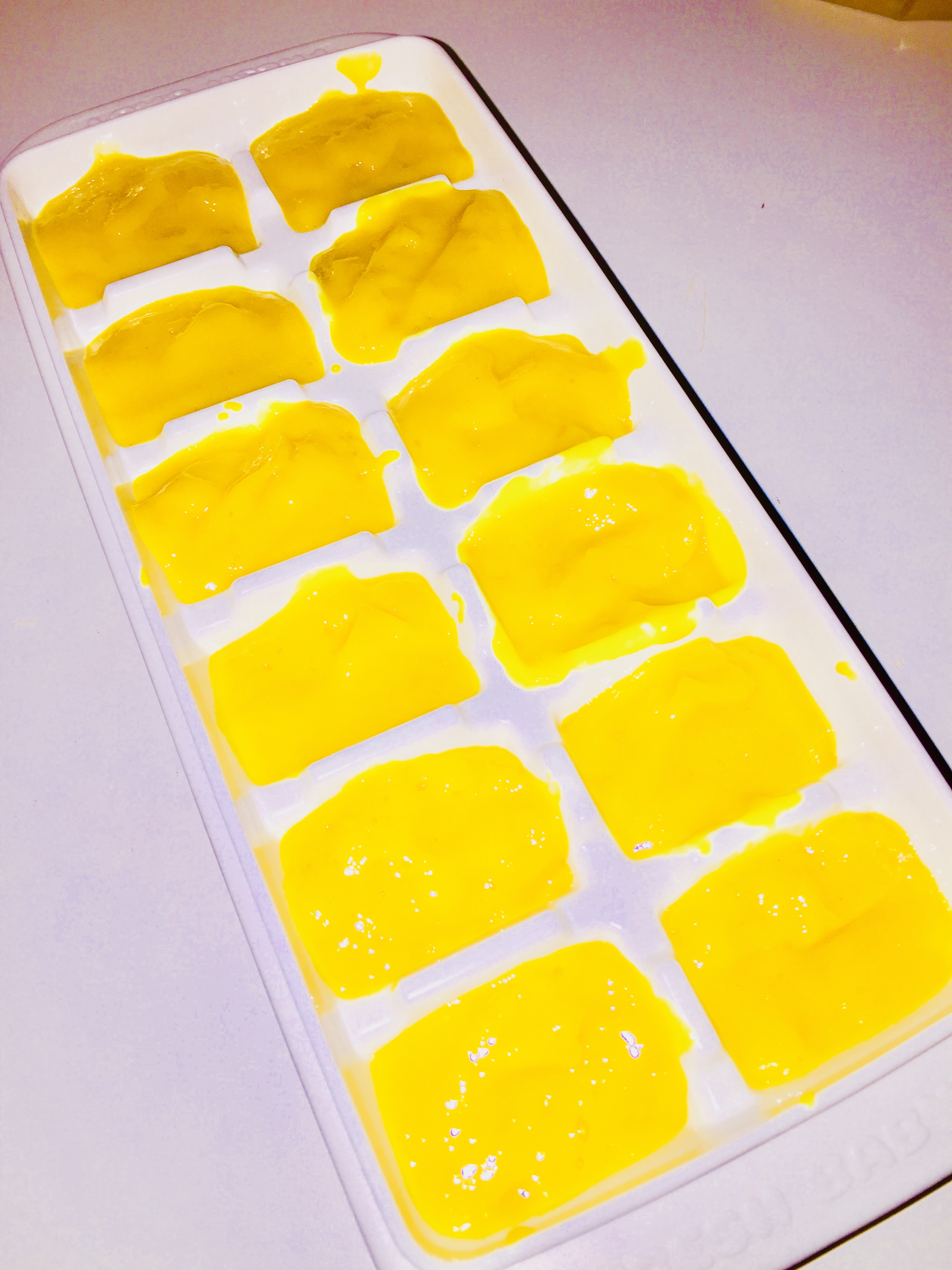 Freezing Mango Puree! The Organic Goat Lady