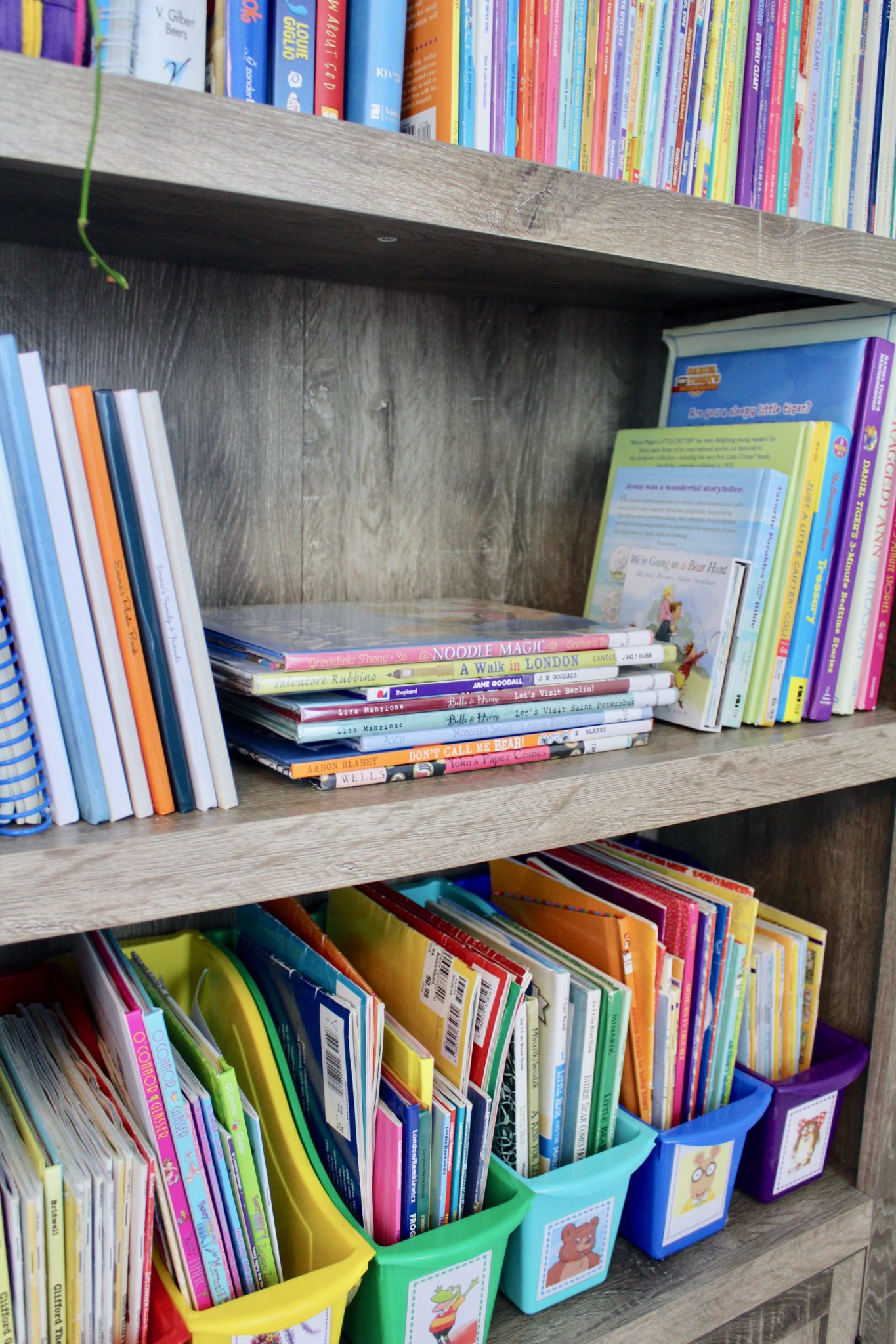 How to organize a bookshelf for kids — The Organized Mom Life