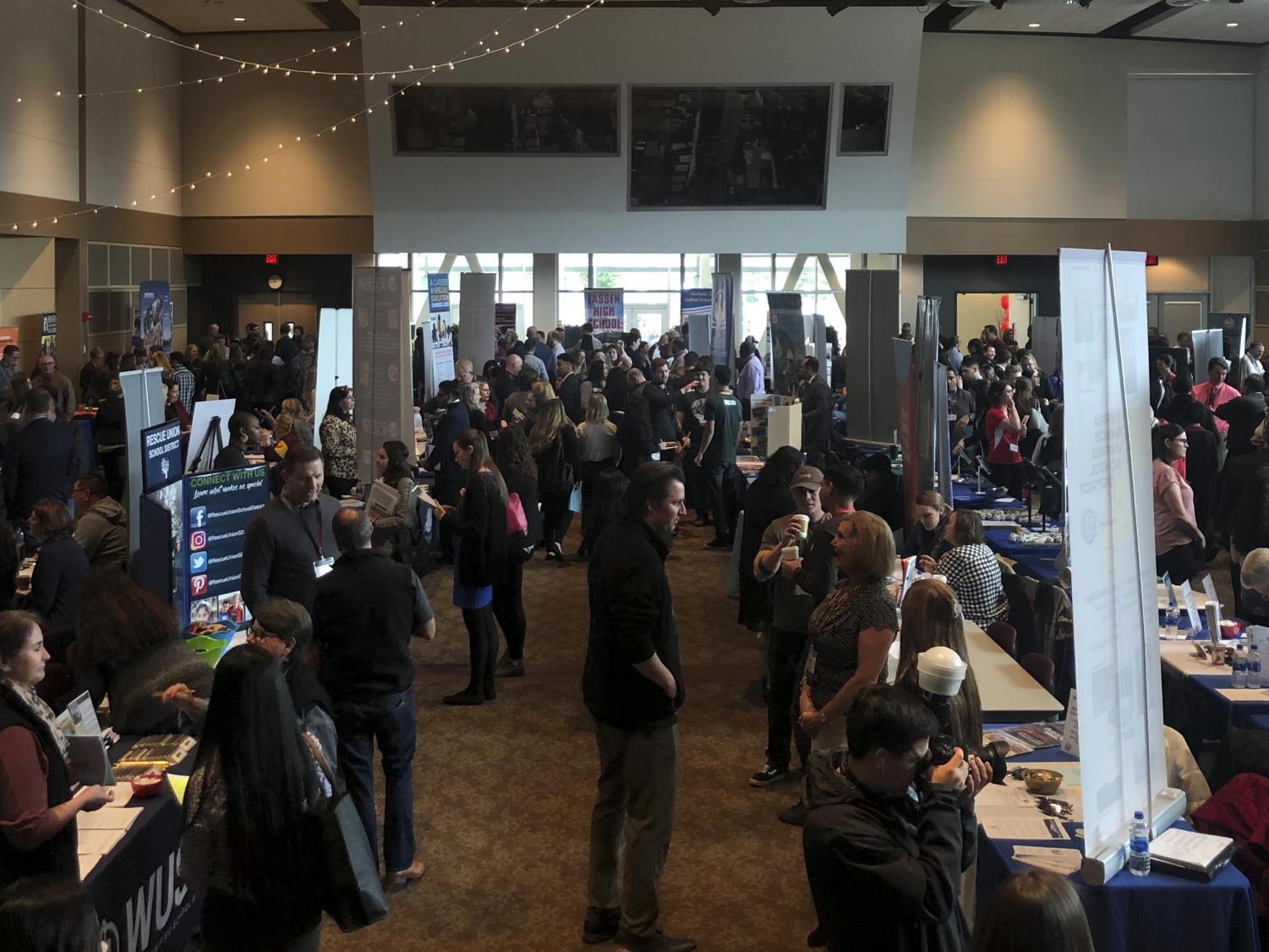 California school districts visit Chico State for Education Hiring Fair