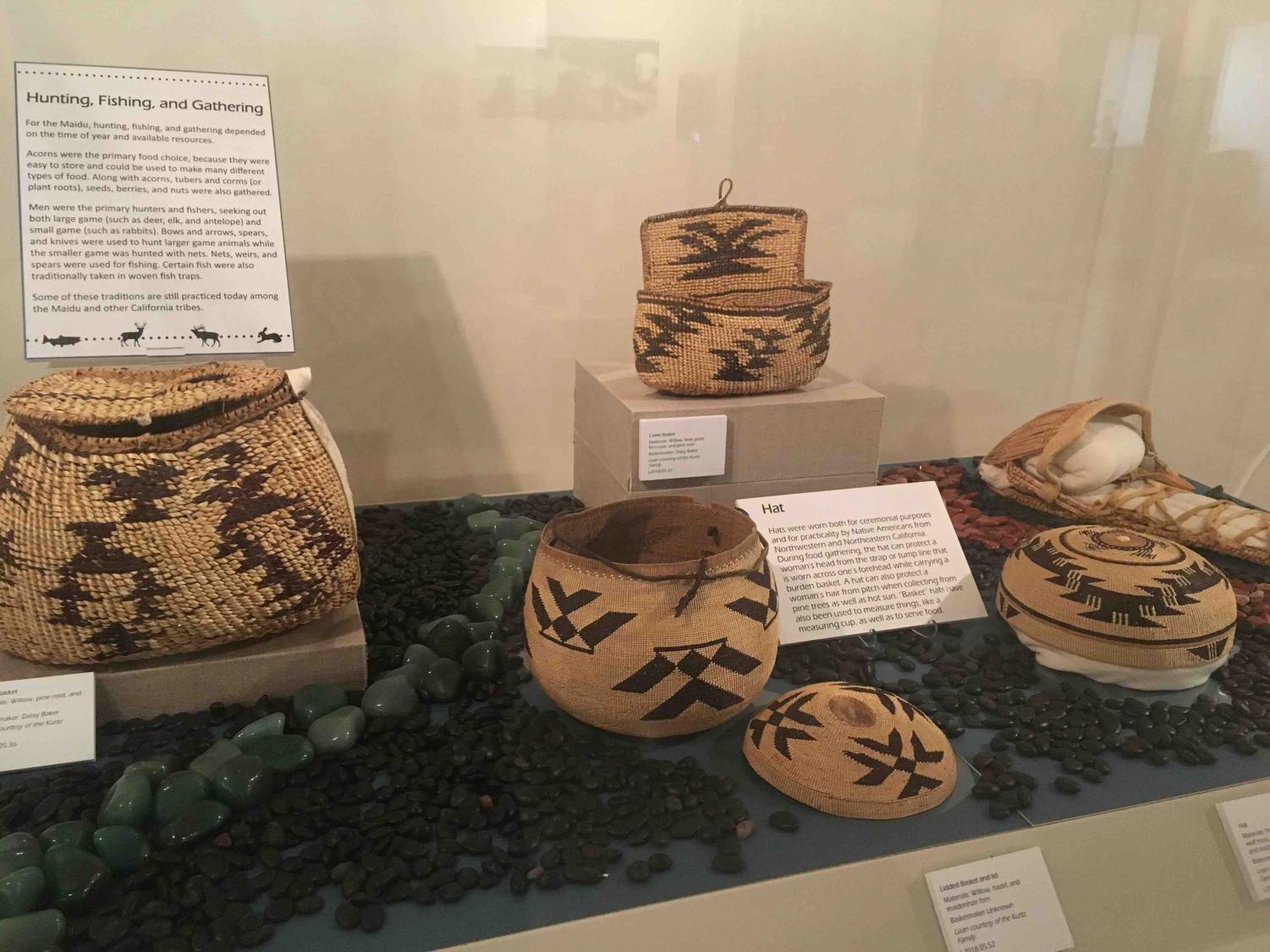 Mountain Maidu woven basket gallery displays four generations of local native culture The Orion