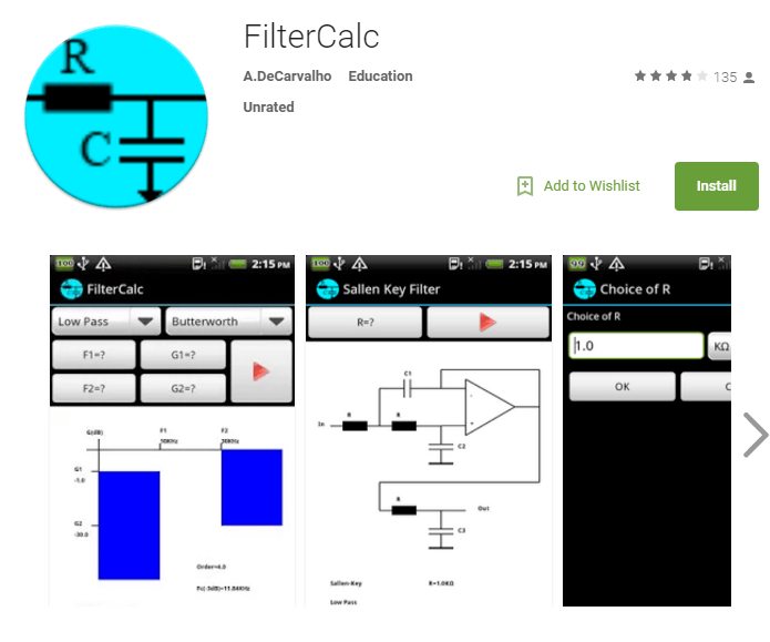 Android apps for Electronics Professionals and students(07)