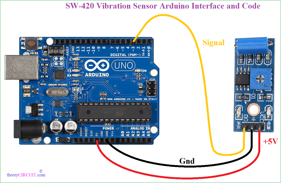 Sensitive Vibration Detector Circuit Diagram Circuit Diagram