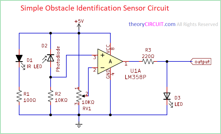Ir Sensor Circuit Diagram For Obstacle Detection - Circuit Diagram