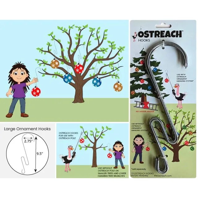 Metal Christmas Hook OSTREACH