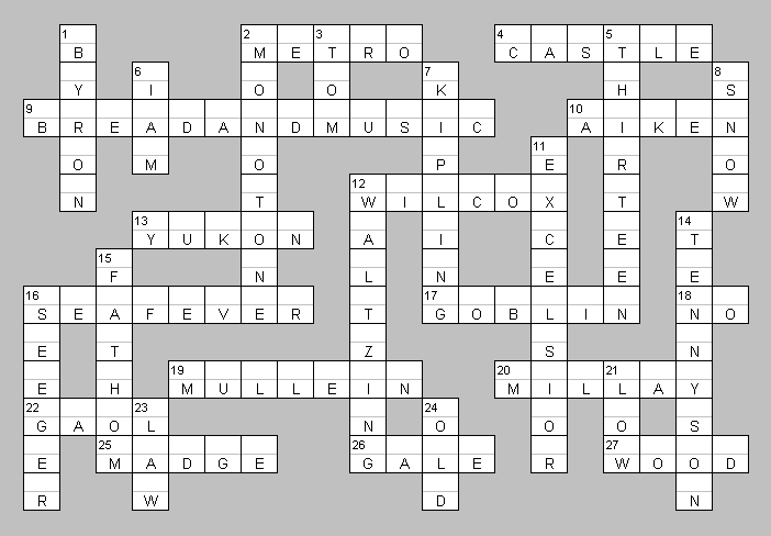 The Other weBlog Puzzles Archives