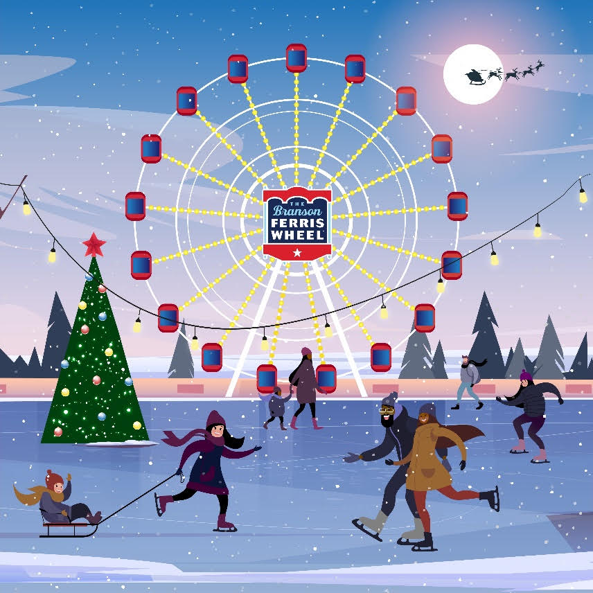 ICE SKATING UNDER THE BRANSON FERRIS WHEEL RETURNS The Outdoor Feed