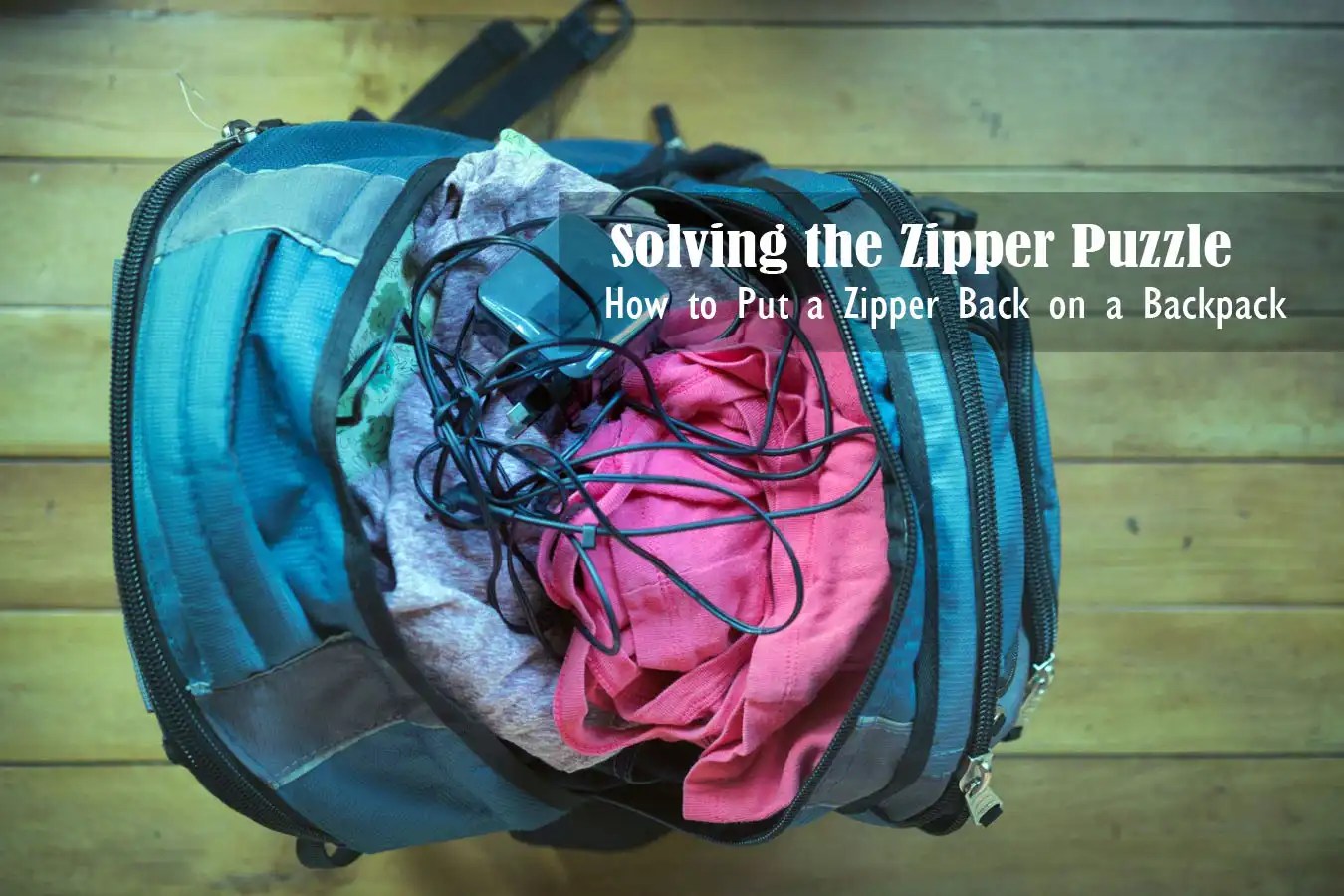 How to Put a Zipper Back on a Backpack Solving the Zipper Puzzle