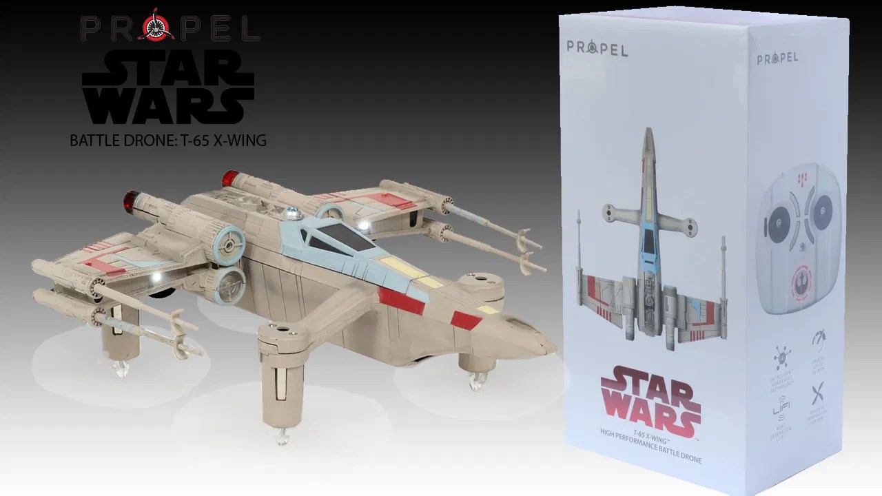 Propel Star Wars Battle Drones XWing Review