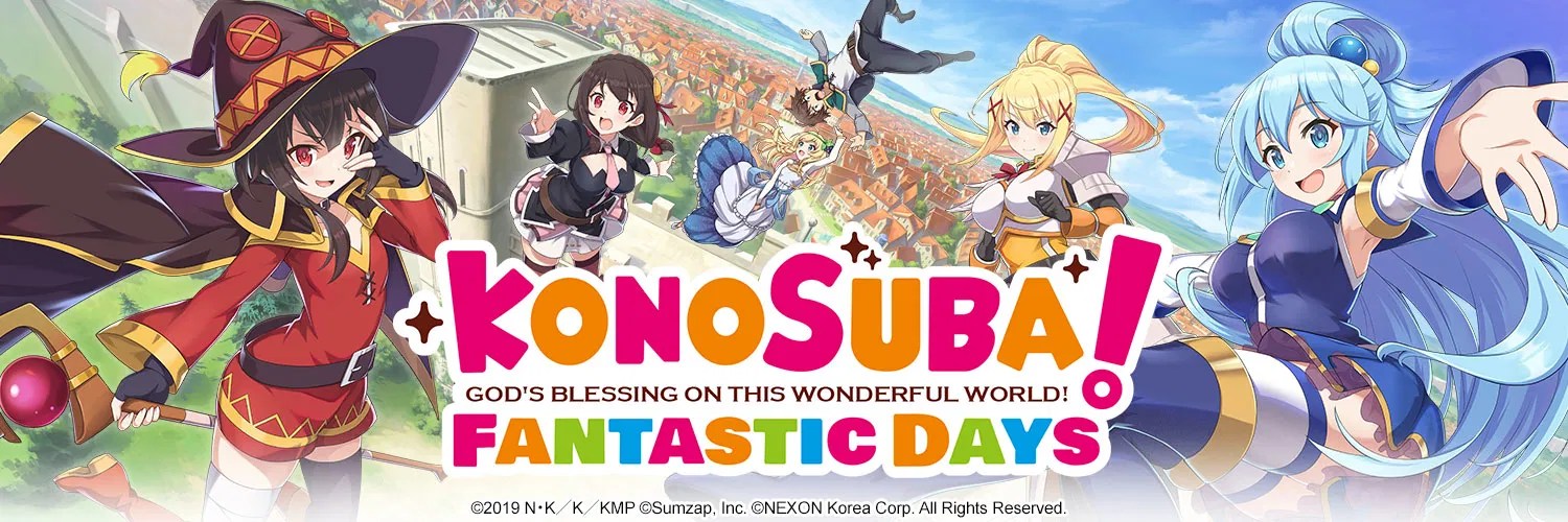 Anime Expo PreRegistration for KonoSuba Fantastic Days is Now Open