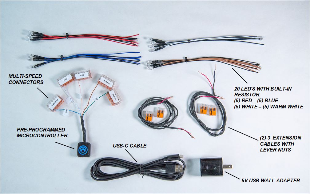 LED Controller 3 Speed Kit