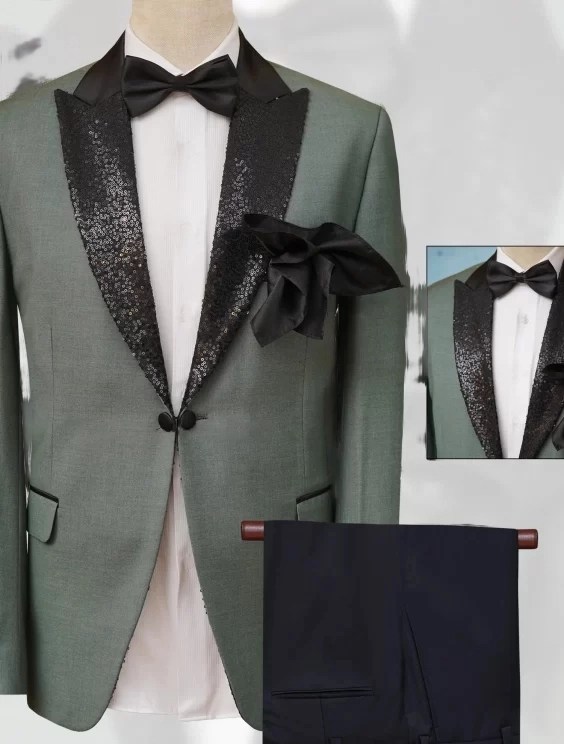 Custom made tuxedo 2 piece suit for men The Outfits