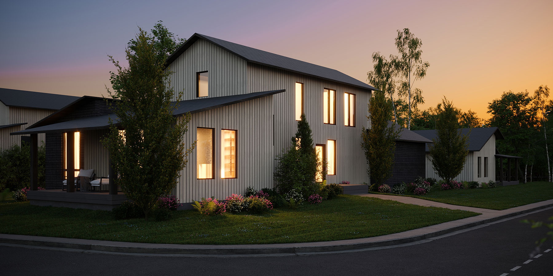 Side Yard Homes The Outpost at Mountainside Village