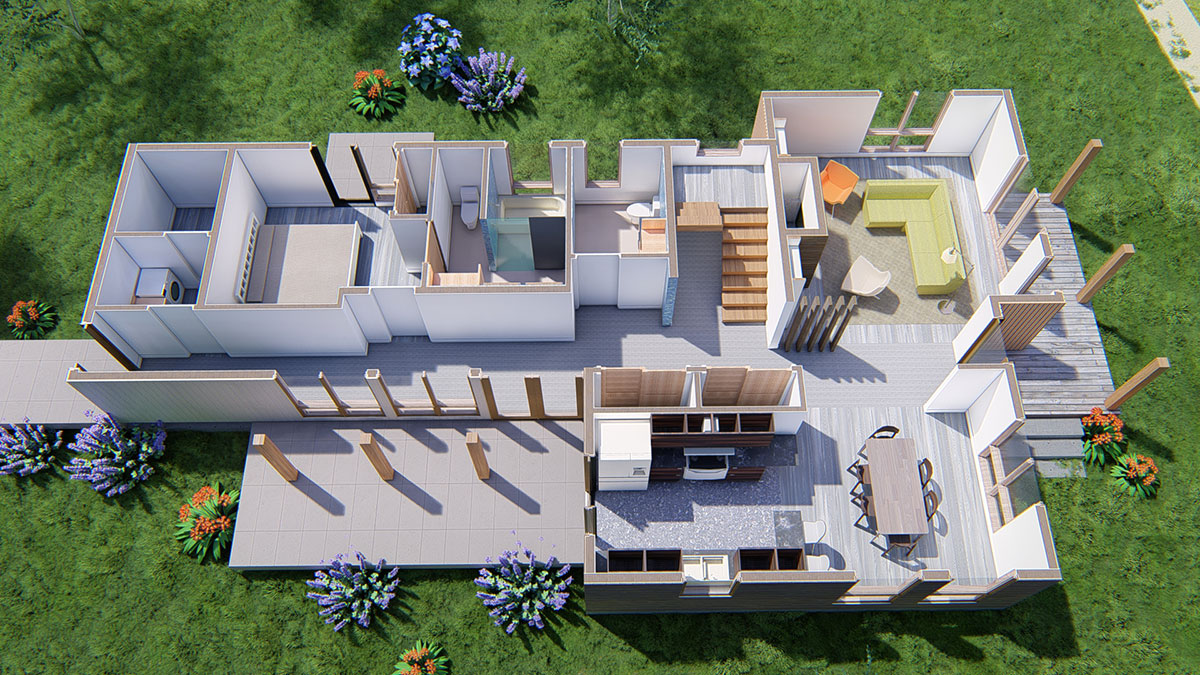 Side Yard Homes The Outpost at Mountainside Village