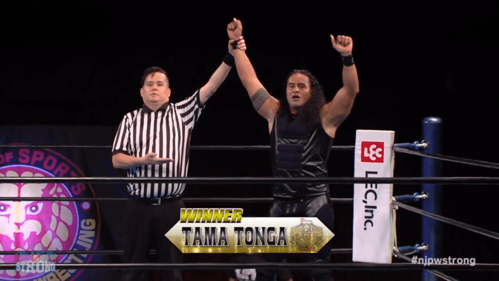 NJPW Strong Episode 1 Brody King v Tama Tonga The Overtimer