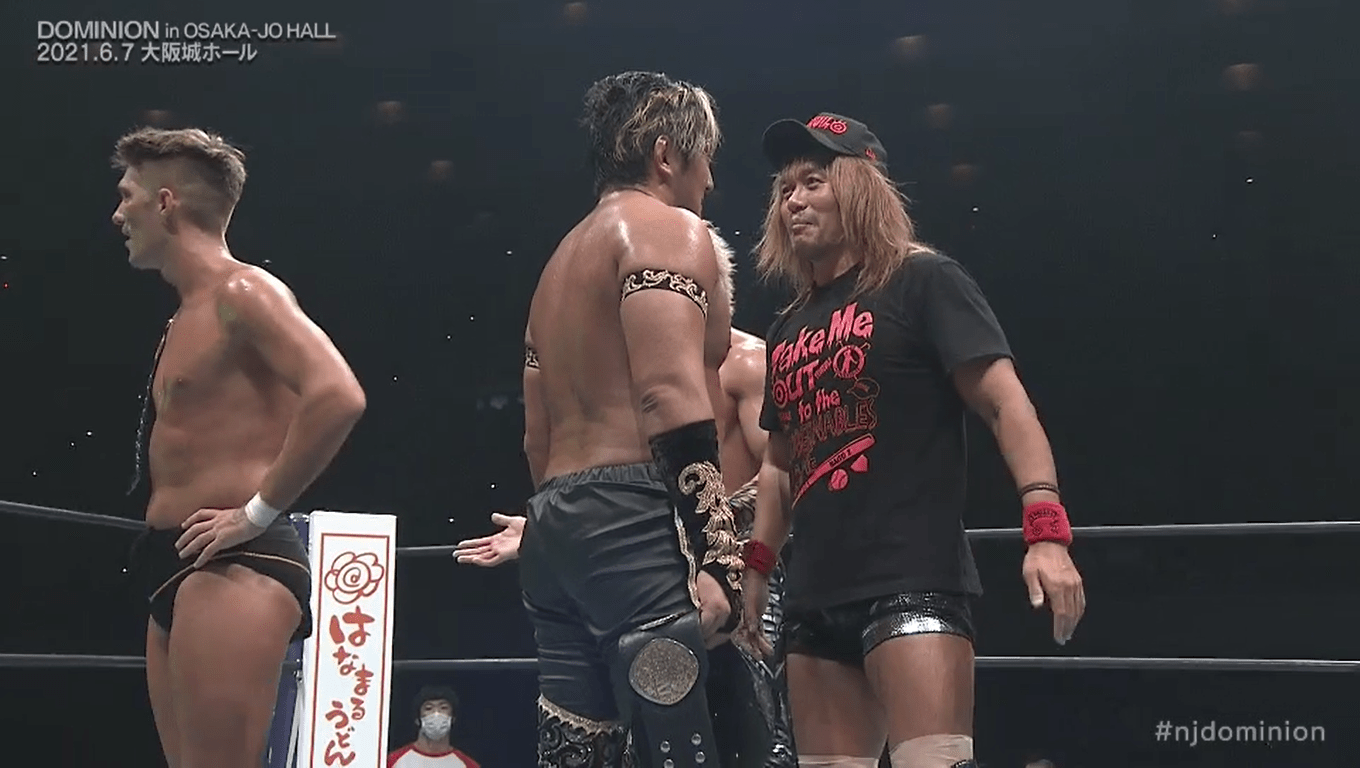 NJPW Dominion 2021 Results BULLET CLUB Nab Huge Win, Tetsuya Naito & SANADA Challenge Dangerous