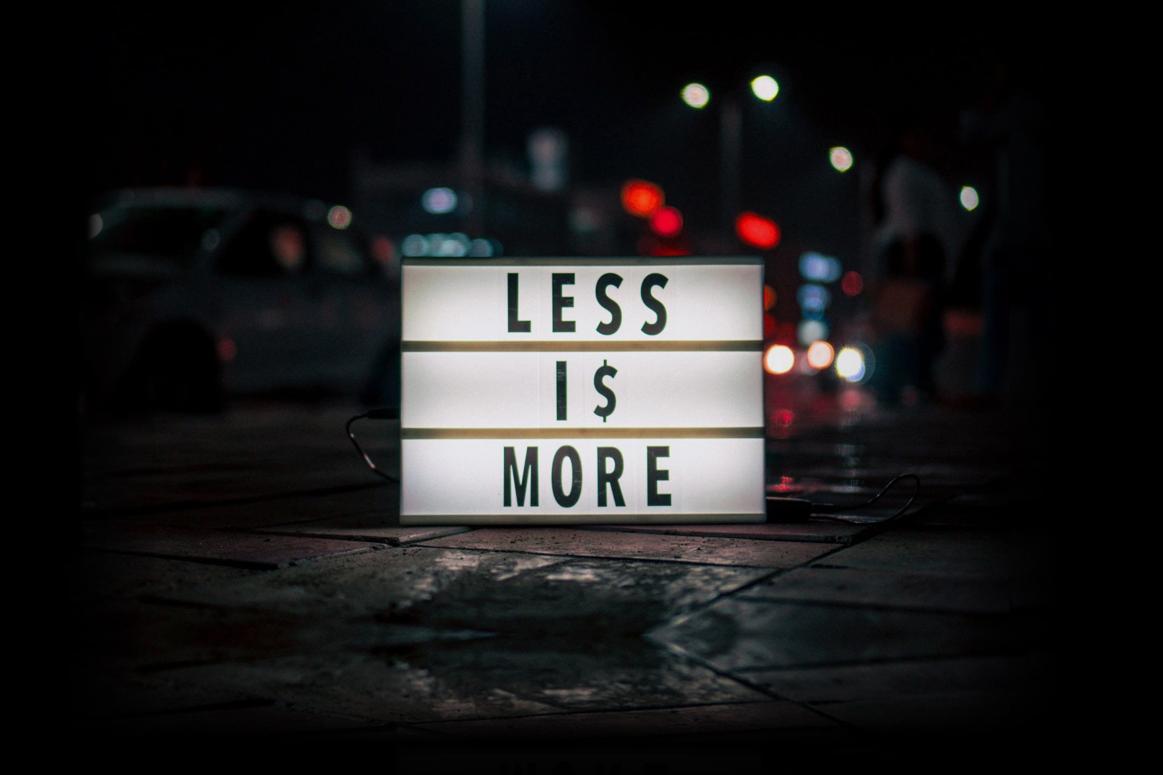 Less is more Content en Social Media Agency The Owl