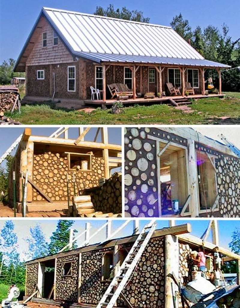 Using Cordwood 1 Building Technique but with Many Names The OwnerBuilder Network