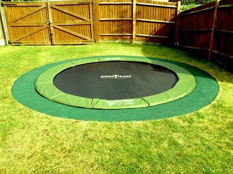DIY Inground Trampoline The OwnerBuilder Network