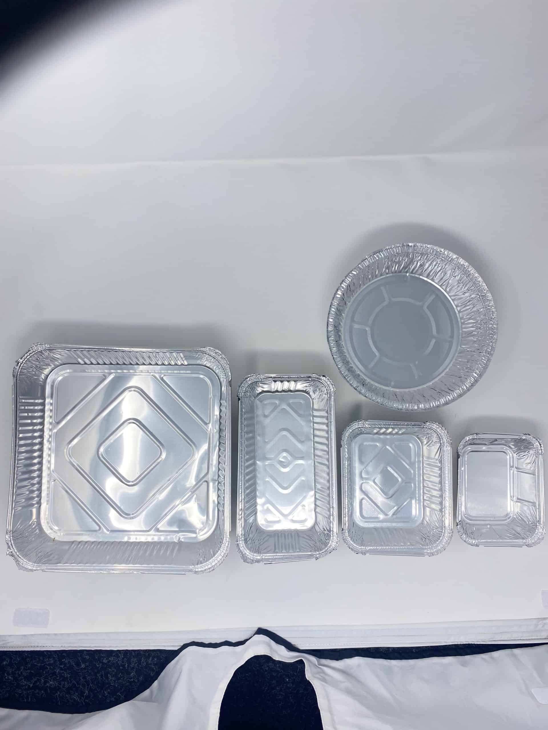 Aluminium Foil Takeaway Food Containers & Lids Free Delivery