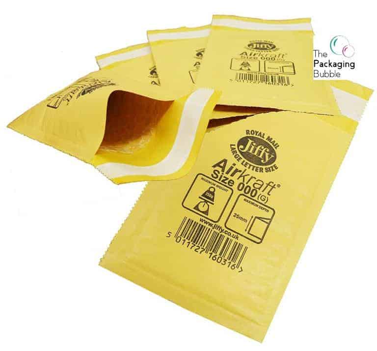 Jiffy Airkraft JL3 Envelopes in Gold Always Free Delivery!