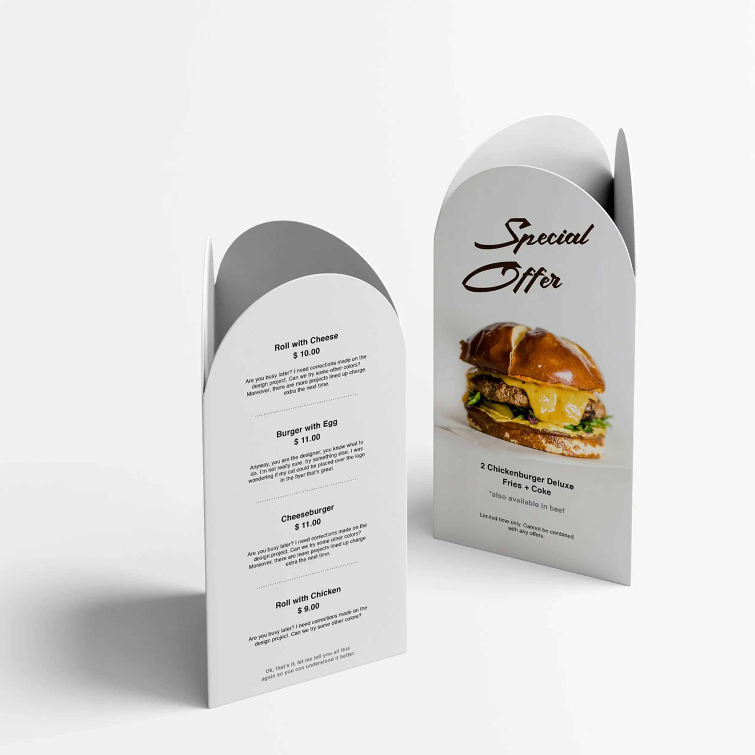 Custom Table Tent Printing Table Tents Cards