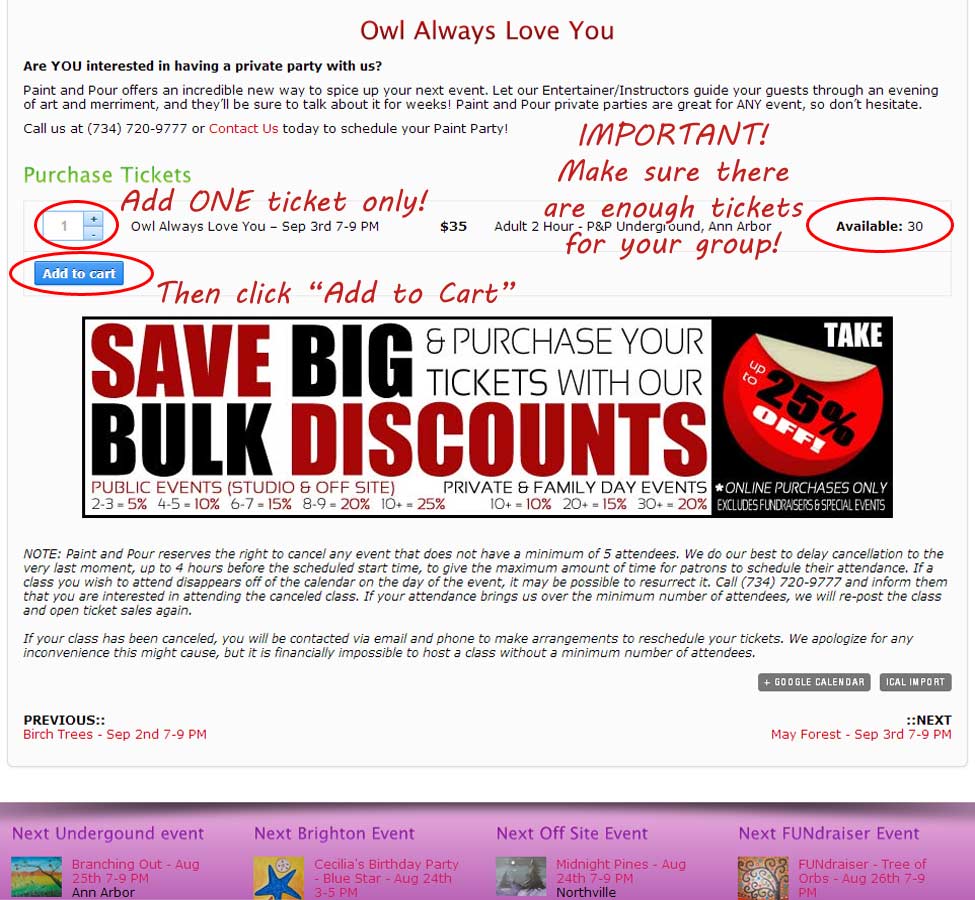 How to use a voucher (Groupon, reschedule, or similar)