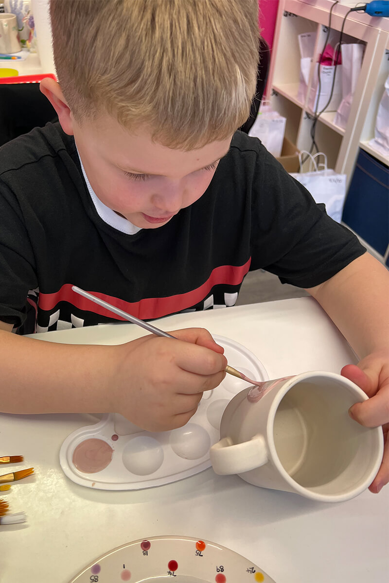 The Paint Box Pottery painting and prints, in the heart of